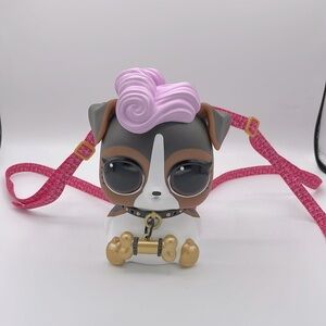 LOL Surprise D.J. K9 Biggie Pet Piggy Bank Backpack